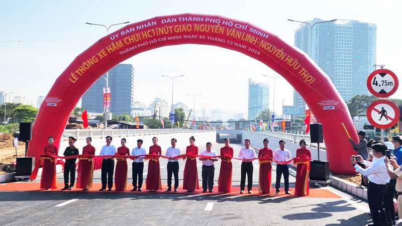 TPHCM thông xe 4 dự án giao thông lớn