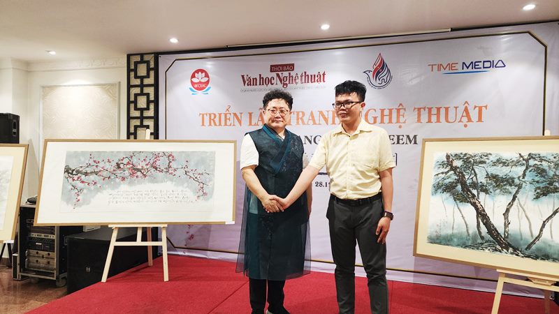Khai mạc Triển lãm tranh nghệ thuật Won Chang Lee Ju Reem