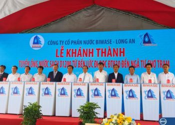Khánh Thành Tuyến Ống Nước Sạch D1200 Bến Lức – Chợ Trạm Vốn 790 Tỷ
